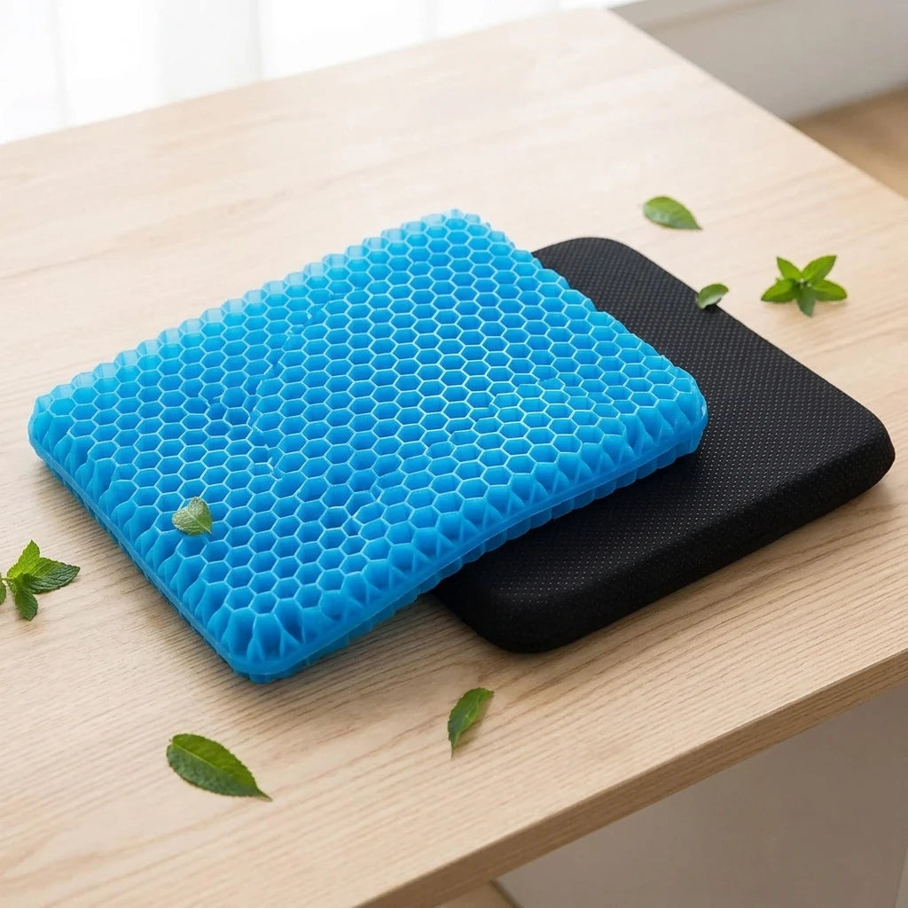 Doppelwandiges Atmungsaktives Gel-Sitzkissen